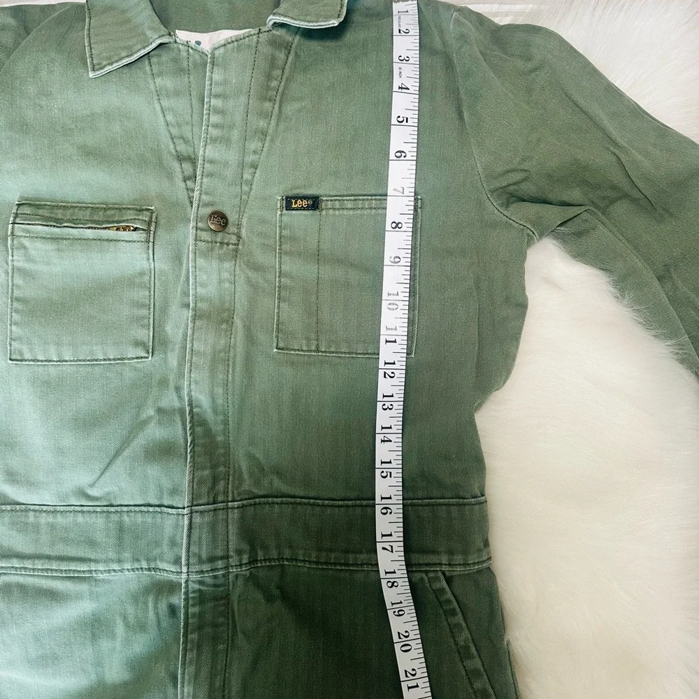 Lee vintage striped fitted Unionnalls from Free People Olive Green Jumpsuit